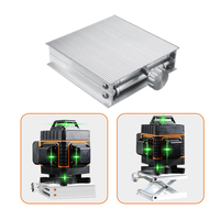 Machine de nivellement laser automatique, niveau laser 4D 16 lignes, lumière verte, 360