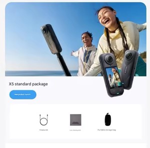 Hongdak Nueva Cámara de Acción Miniatura 8K 30m Sumergible Gran Angular 10x para <span class=keywords><strong>Insta</strong></span> <span class=keywords><strong>360</strong></span> X5, Ideal para Buceo y Motociclismo - Product Image 4