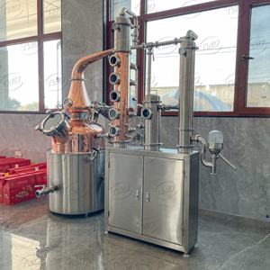 Yeni 300L komple ev ruhu distile makinesi viski brendi <span class=keywords><strong>Rum</strong></span> Gin hala tankı pompası ile kiti - Product Image 2