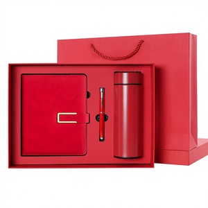 Regalos IStapromo, Diseño Más Vendido, Logotipo Personalizado, Regalo Conmemorativo de Alta Gama para Eventos Empresariales, Cuadernos de Cuero A5 y Taza de Acero Inoxidable - Product Image 1