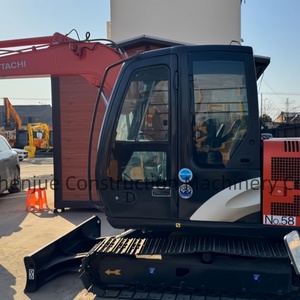 Excavatrice d'occasion Hitachi Zx60 d'origine japonaise, mini-excavatrice d'occasion Zx110 120-6 6 tonnes, excavatrices d'occasion Hitachi Zx70 Zx75 Zx120 Zx200 - Product Image 2