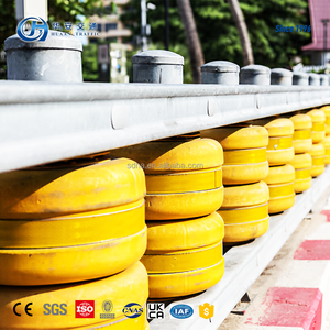 Eva Gevulde Veiligheidsbewaking Dubbele Loop Enkele Loop Roestvrijstalen Balk Vangrail Snelweg Veiligheid Verkeerswals Barrières - Product Image 3