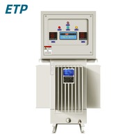Stabilisateur de tension servo refroidi à l'huile triphasé AC 220V 380V 400V 200kVA 250kVA 350kVA 500kVA 650kVA 50/60Hz