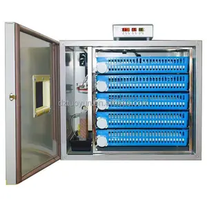 TUOYUN Factory Wholesale Automatic Dc And Ac In Uganda Turkey 320 Incubators With Egg Roller Tray Hatchery