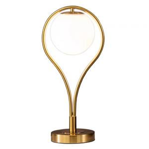 Lampe de table en verre moderne et simple, veilleuse de chevet pour chambre à coucher, décoration en fer forgé, vente aux enchères en ligne - Product Image 5
