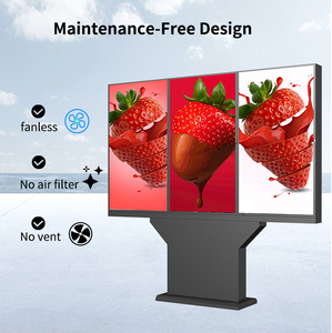Lecteur vidéo publicitaire extérieur à triple écran Veto, étanche IP66, 4K, 55, 65, 75 pouces, affichage numérique LCD, étanche IP6 - Product Image 6