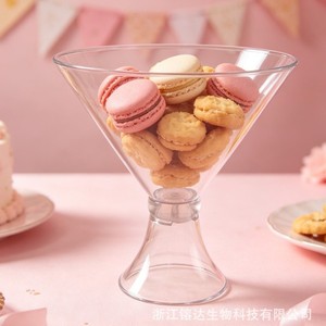 ถาดผลไม้พลาสติกทรงบาน 18x12x10 ซม. ลายการ์ตูน สำหรับงานวันเกิด - Product Image 3