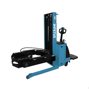 홀더 수동 오일 스태커 3륜 0.5톤 드럼 리프팅용 500kg 반전동 셀프 로딩 포크리프트 - Product Image 5