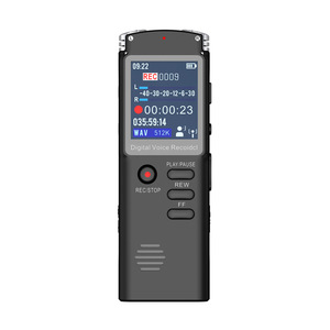 Grabadora <span class=keywords><strong>de</strong></span> Voz con Cancelación <span class=keywords><strong>de</strong></span> Ruido, Metálica, ABS, 96 Horas <span class=keywords><strong>de</strong></span> Grabación, 8GB <span class=keywords><strong>de</strong></span> Almacenamiento, Pantalla <span class=keywords><strong>de</strong></span> 1.3'', Reproduce MP3 y WMA - Product Image 1