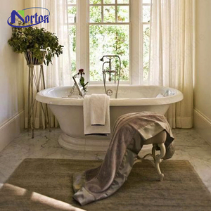 Factory Made Sea Shell <strong>Sculpture</strong> Bathroom Use Free <strong>Standing</strong> <strong>Marble</strong> Bathtubs Conch-shaped Stone Modern Hotel Decoration Bathtub
