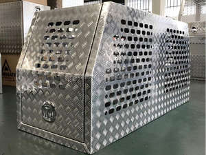 Accessoires pour camionnettes : boîte à chien intégrale en aluminium pour pick-up, vente en gros - Product Image 2