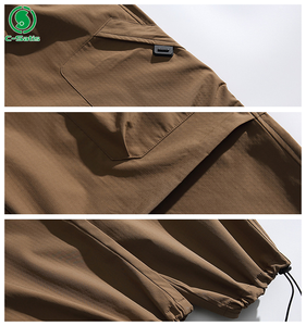 Pantalones Cargo Techwear para Hombre, Impermeables, Resistentes al Viento, Cálidos, Holgados, para Montañismo, Camping y Uso Casual - Product Image 4