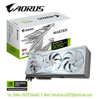 Gigabyte AORUS GeForce RTX 5090 D V2 for Ice Edition 24GB GDDR7 Desktop New Graphics Card GV-N509DAORUSM ICE