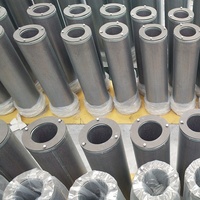 Filter Karbon Silinder Penanganan Udara HVAC 145mm X 450mm Filter Karbon Tabung Aliran Udara Besar Menghilangkan Bau Aroma