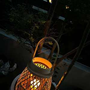 Nueva Linterna de Bambú Natural Hecha a Mano, Lámpara de Bambú con Asas, al Precio de Fábrica, Linterna Decorativa, Lámpara - Product Image 2