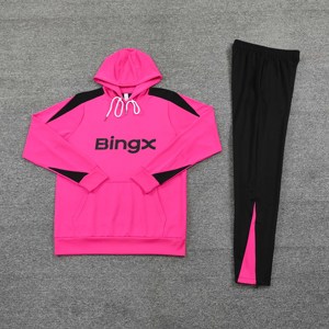 Sudadera con Capucha Deportiva de Manga Larga con Cremallera Completa y Patrón en Relieve para Entrenamiento de Fútbol, Otoño Invierno 25/26, Estilo Europeo - Product Image 4