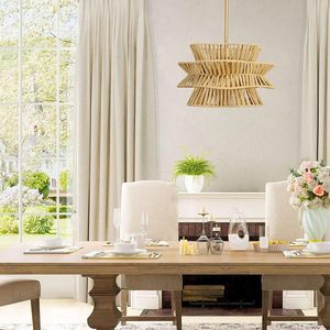 YULIN JIAFU Lámpara colgante Granja Accesorio de iluminación colgante para cabaña Cocina Isla Comedor Dormitorio Vestíbulo Pasillo - Product Image 6