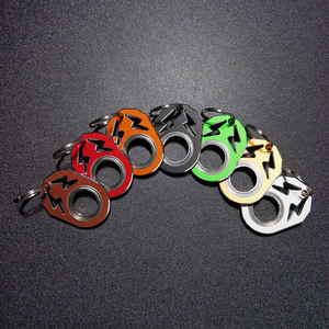 Wholesale <b>Stress</b> Toy Keychain Metal Idget Kid Fingertip Keyring Finger Fidget <b>Ring</b> Relieve Anxiety Boredom Party Gift - Product Image 2