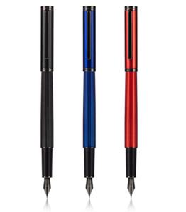 Penna Stilografica Jinhao <span class=keywords><strong>88</strong></span> di Lusso, Colore Nero Opaco, Personalizzabile con Logo Aziendale per Calligrafia e Scrittura - Product Image 5
