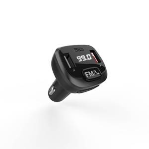 เครื่องส่งสัญญาณ FM ในรถยนต์ (เทคโนโลยีบลูทูธ, ไมโคร SD, USB, MP3, ระบบสั่งงานด้วยเสียง, แฮนด์ฟรี) สีดำ - Product Image 3