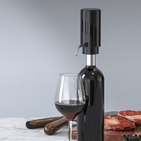 Aérateur à vin électrique rechargeable de haute qualité, distributeur d'eau automatique classique en verre, pompe transparente en verre pour vin
