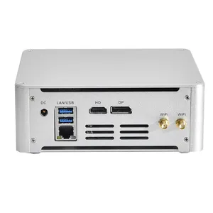 Mini ordenador para videojuegos, I7-7700HQ, Intel, PC de escritorio, Windows 10, 2 * DDR4, M.2, NVMe, para edición de vídeo/HTPC/señalización Digital