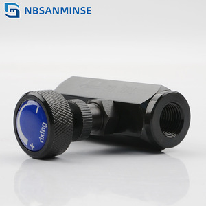 NBSANMINSE วาล์วควบคุมการไหล KC-02-14 วาล์วไฮดรอลิกแบบแมนนวลสองทางสำหรับน้ำมันลม 31.5MPA - Product Image 2