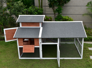 P788 Gabbia per Polli Grande in Legno Direttamente dalla Fabbrica, Pollaio Spazio Vitale Durevole, Pollaio da Esterno a Prezzo all'Ingrosso - Product Image 4