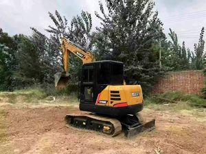 L'excavatrice de SANY 60 a employé 6 tonnes SY60C SY60pro-9 mini excavatrice de chenille SY75 SY55 de basses heures de travail - Product Image 4