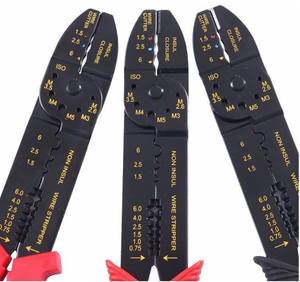 Alicates eléctricos multifunción de 8 pulgadas al por mayor, herramienta de prensado y corte Pelacables para electricistas - Product Image 6