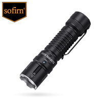 Senter Taktis Portabel Sofirn SC33, Senter LED Laser Bertenaga yang Dapat Diisi Ulang