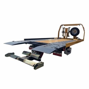 Camión de Remolque Ligero de 4 y 5 Toneladas a Bajo Precio, Plataforma Plana con Sistema Hidráulico - Product Image 1