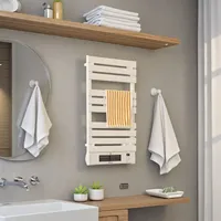Chauffe-serviettes et radiateur convecteur modernes avec fil chauffant, contrôlables par application Wi-Fi, 1500W