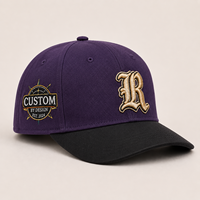 Gorra de Golf Unisex de Alta Calidad con Dos Logos Bordados Personalizados, Ajustable, Lisa, de 5 Paneles, Estilo Casual, con Contraste de Color, Gorras Deportivas de Béisbol