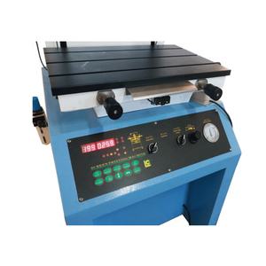 เครื่องพิมพ์สกรีนแบบกึ่งอัตโนมัติสำหรับกล่องไวน์ไม้ แผงกระจก พิมพ์ฉลาก ใช้ในอุตสาหกรรมฟาร์ม สภาพใหม่ พร้อมมอเตอร์ - Product Image 5