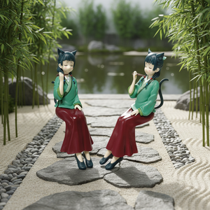 4 Diseños de Figuras de <span class=keywords><strong>Anime</strong></span> Estilo Japonés, Chica Farmacéutica, Mini Figuras de Acción de PVC, Versión Q, Nuevas Coleccionables - Product Image 6