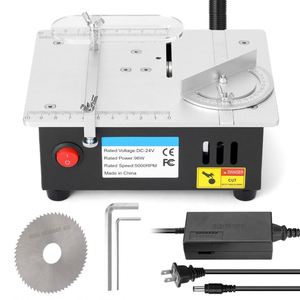Mini Scie Électrique Multifonctionnelle de Bureau 220V pour Bricolage Domestique, Machine à Tailler le Bois, Scie à Table, Outil de Tour de Table, Moteur Intégré - Product Image 3