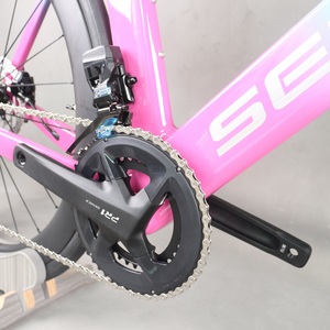 Bicicleta de Carretera Aero 24 Velocidades con Frenos de Disco TT-X34 WheelTop EDS Di2 Groupset 47/50/52/54/56/58/60cm con Ruedas de Carbono - Product Image 3