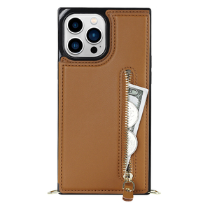 Custodia a portafoglio in pelle PU per telefono aziendale da donna per <span class=keywords><strong>iPhone</strong></span> 14 Pro Max 13 12 <span class=keywords><strong>11</strong></span> pro <span class=keywords><strong>Cover</strong></span> con cordino lungo - Product Image 4