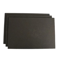 1.8mmx1220X2440mm MDF de couleur noire pour la stratification