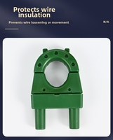 Tendeur de câble monobloc 150-300mm² – Pince de terminaison isolée pour câble électrique – Raccord électrique