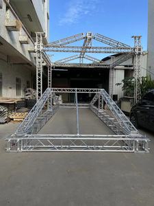 Estructuras de Techo para Escenarios de Conciertos, Personalizadas, Inteligentes, Cuadradas, de Aleación de Aluminio 6082-T6/6061-T6, de Ensamblaje Rápido, Duraderas, con Pantalla <span class=keywords><strong>LED</strong></span> - Product Image 4