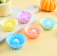 Moule à cupcakes en silicone sans BPA, moules à muffins, décorations de cupcakes, plateau de cuisson, accessoires de cuisine, outils de décoration de pâtisserie