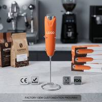 Pengaduk Susu Otomatis Pailite Stainless Steel Bertenaga Baterai Portabel untuk Busa Kopi & Matcha