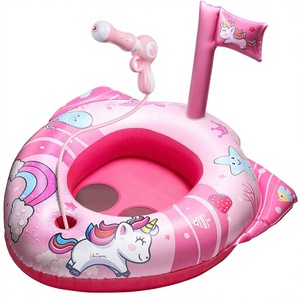 <span class=keywords><strong>Flotador</strong></span> de Piscina Unicornio Grande Personalizado al por Mayor Directo de Fábrica con Pistola de Agua - Juguete Inflable para Piscina para Niñas de 3 a 8 Años - Product Image 1