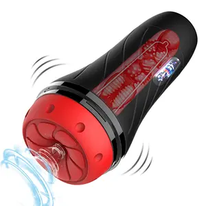 सेक्स खिलौना चूसने वाइब्रेटर स्वचालित इलेक्ट्रिक हस्तमैथुन पुरुषों के लिए पुरुषों के लिए मुक्त हस्तमैथुन कप