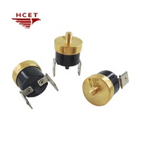 Interruptor de Control Térmico Original Nuevo para HC301 KSD301, 125V 5A-16A, Termostato para Cafetera, Funciona con Batería Eléctrica, Uso Doméstico