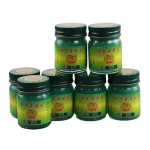 Krim Herbal hijau penghilang sakit kepala, Balsem Herbal gigitan nyamuk Thailand