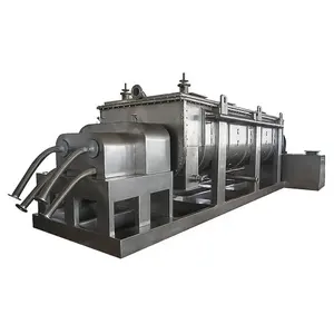 Bonne vente Déshydrateur Machine de séchage des boues Mélangeur à lame d'agitation Séchoir à palette creuse de boue