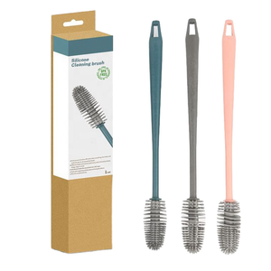 Brosse à poils éponge durables avec manche en plastique, brosse à plancher écologique pour bouteilles Chinagama CG-CK041 - Product Image 1